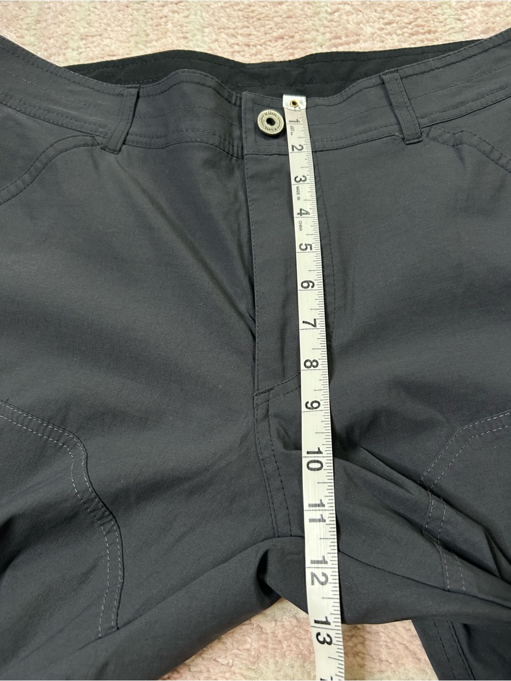 Kuhl Renegade Rock Pant Dark Gray Water Resistant Performance Pants Size 35x30 - Picture 10 of 13